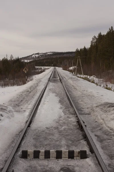 Vasúti közlekedési lámpák — Stock Fotó