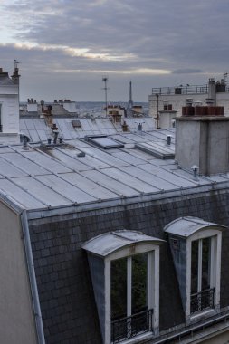 Paris'in tarihi merkezinde görünümlerini