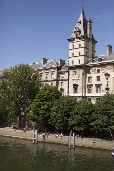 Utsikt över den historiska centrum av Paris — Stockfoto