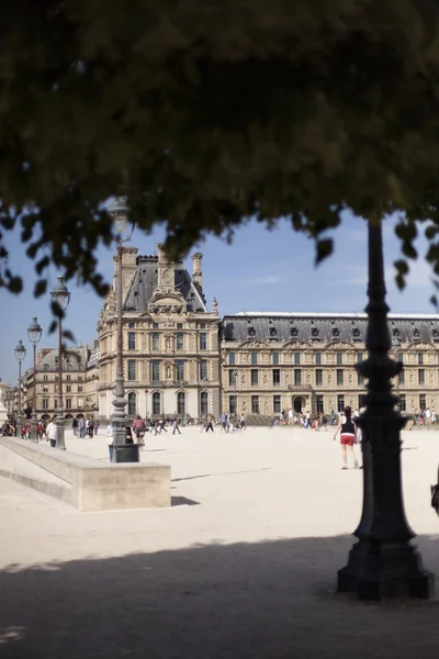 Paris'in tarihi merkezinde görünümlerini — Stok fotoğraf