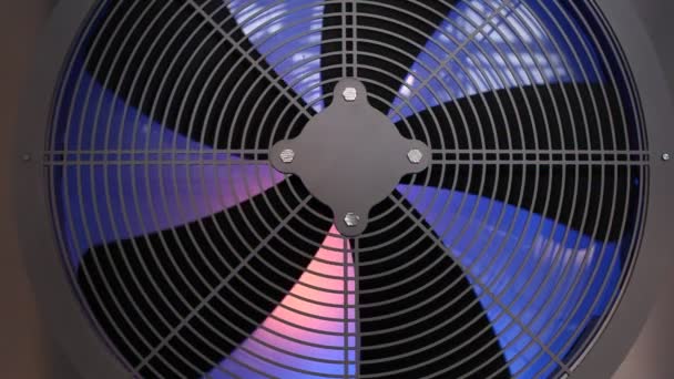 Fan blades — Stock Video