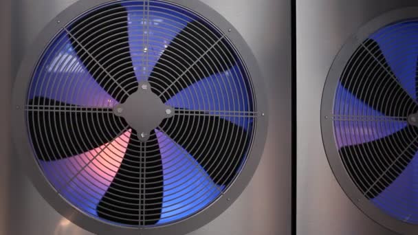 Lâminas de ventilador — Vídeo de Stock