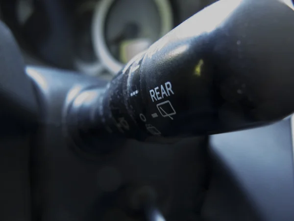 Primer plano del botón del coche . —  Fotos de Stock