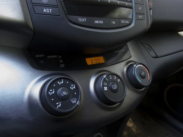 Close-up of car  button. — Stock Photo, Image