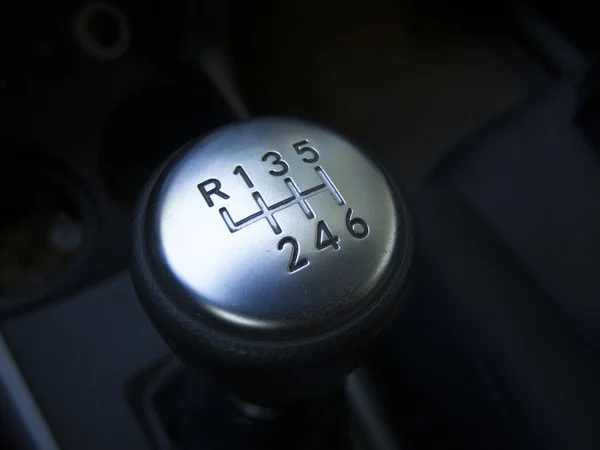 Close-up do botão do carro . — Fotografia de Stock