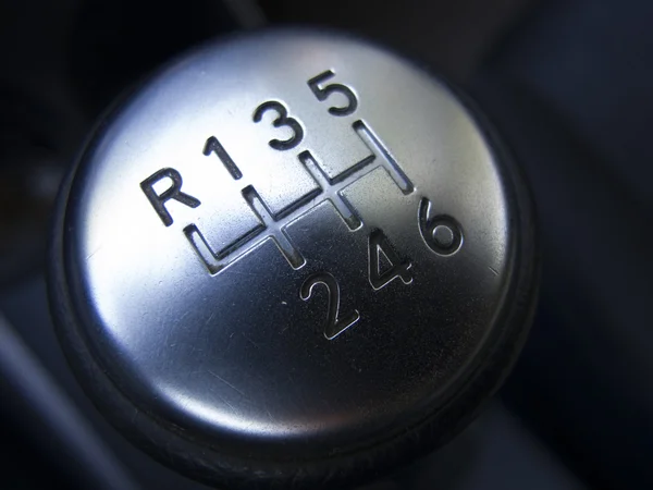 Close-up of car  button. — Stock Photo, Image