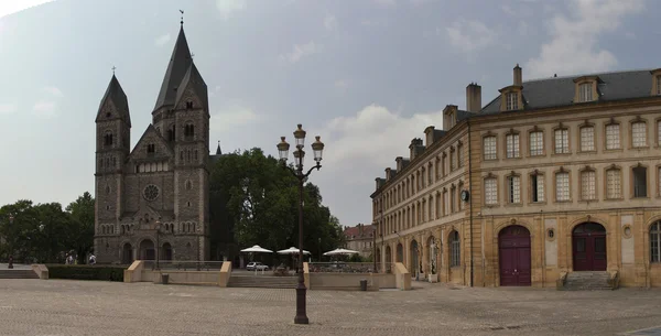 Centrera av Metz, Frankrike — Stockfoto