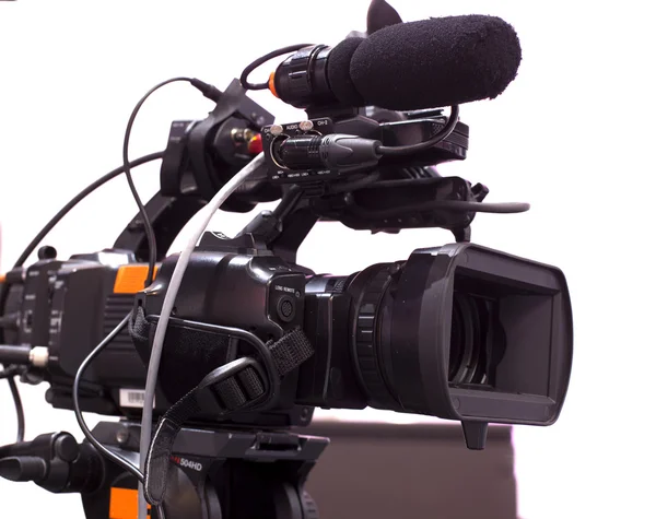 Professzionális digitális videokamera. — Stock Fotó