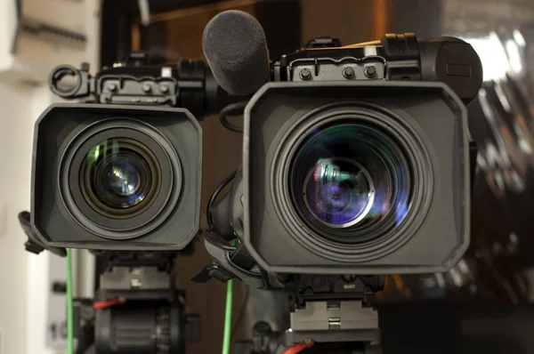 Profesionální digitální videokamera. — Stock fotografie