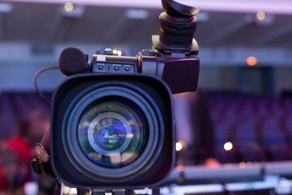 Professionelle digitale Videokamera. — Stockfoto