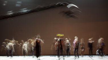 bale dansçıları silhouettes