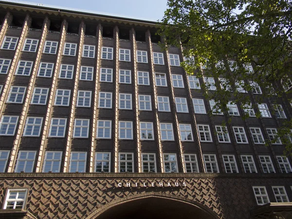 Schöne aussichten auf hamburg. — Stockfoto