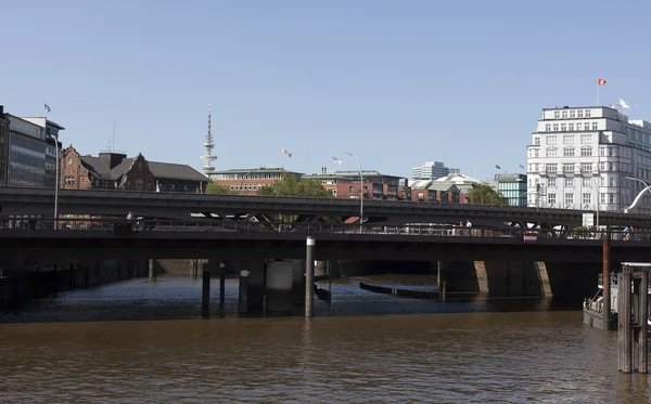 Hermosas vistas de Hamburgo . — Foto de Stock