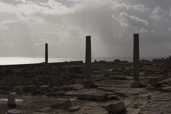 Ruines de la ville grecque antique à Chypre — Photo