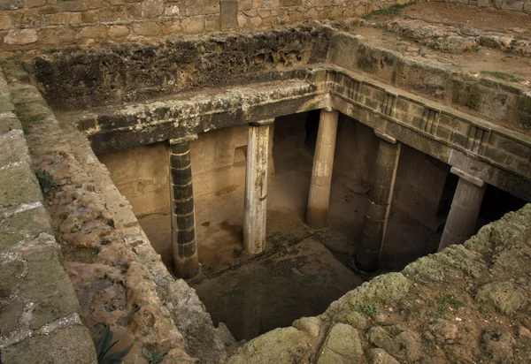 Kıbrıs'taki antik Yunan şehir kalıntıları — Stok fotoğraf