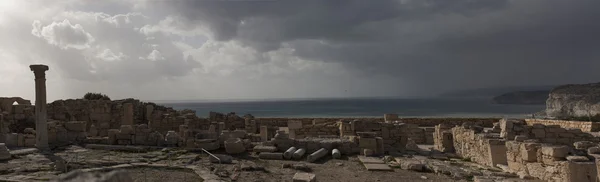 Ruines de la ville grecque antique à Chypre — Photo