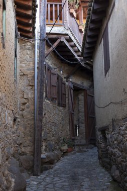 Kıbrıs Adası kırsal manzara.