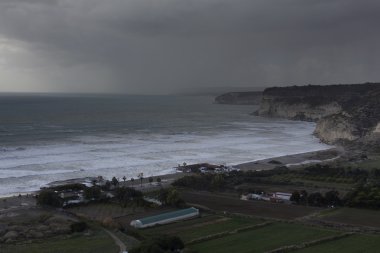 Kıbrıs adasında manzara.