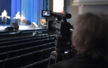 Profesyonel dijital video kamera. 4 k video fotoğraf makinesi için aksesuarlar.