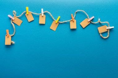 Etiketli soyut arkaplan