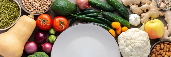 Healthy food background — Stock Photo, Image