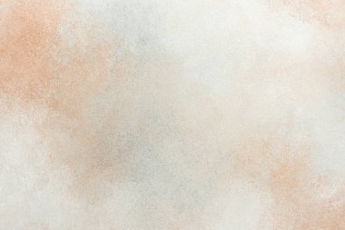 İnce bir dokusu olan soyut yumuşak bej ve gri arkaplan, kopyalama alanı ve zarif tasarım elemanları, üst görünüm ve kopyalama alanı için mükemmel