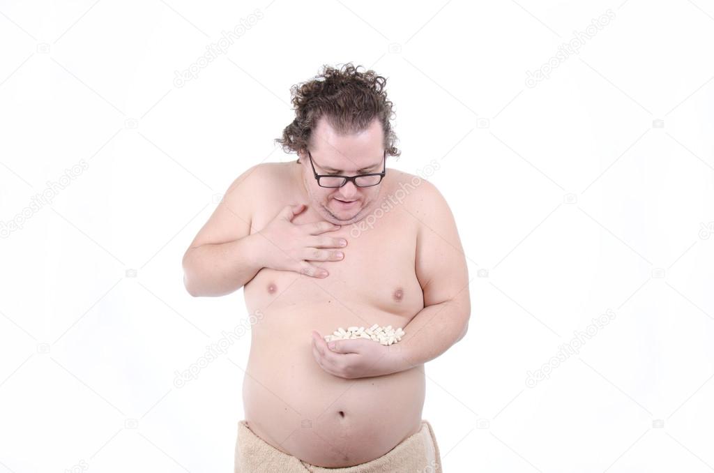 a fat man on a diet