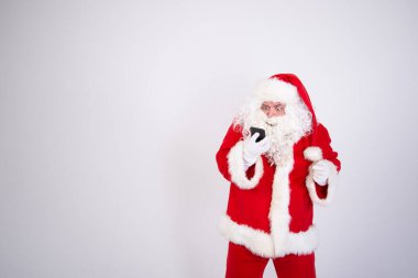 Durumlar. Komik şişko Noel Baba..
