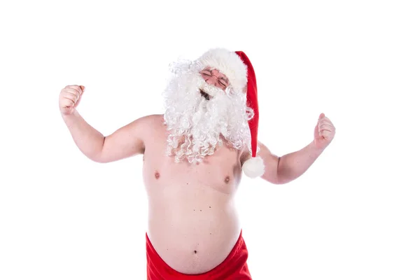 Party Vacation Funny Santa Claus Weekend — Stock Photo, Image