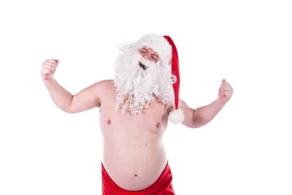 Festa Vacanza Babbo Natale Divertente Fine Settimana — Foto Stock