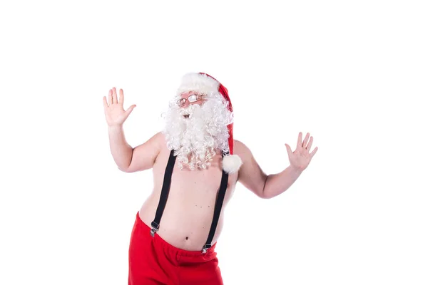 Festa Vacanza Babbo Natale Divertente Fine Settimana — Foto Stock