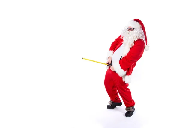 Śmieszne Santa Claus Męskie Problemy Zdrowotne — Zdjęcie stockowe