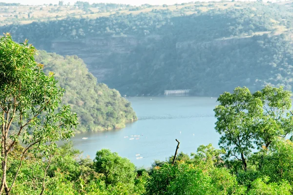 Vista al lago — Foto de Stock