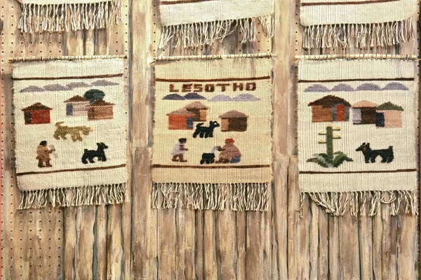 Traditionella mattor på vägg — Stockfoto