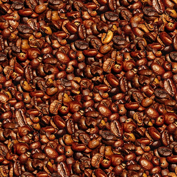 Coffee seamless pattern. — Stock Photo, Image