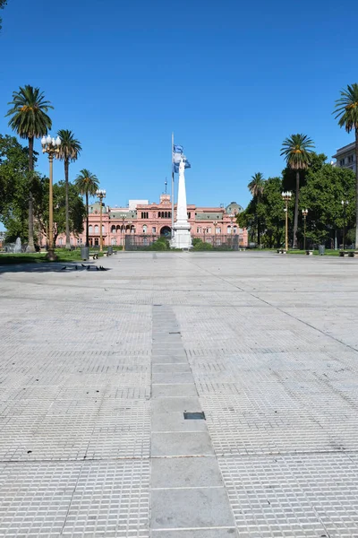 Buenos Aires Argentina Ene 2021 Plaza Mayo Plaza Principal Ciudad — Foto de Stock