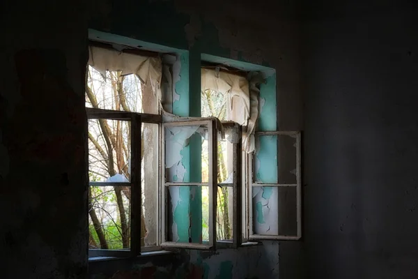 Opuszczony dom wnętrze — Zdjęcie stockowe