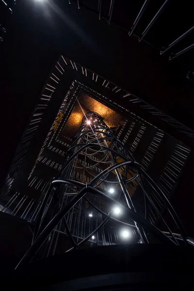 Ascensor interior del eje — Foto de Stock