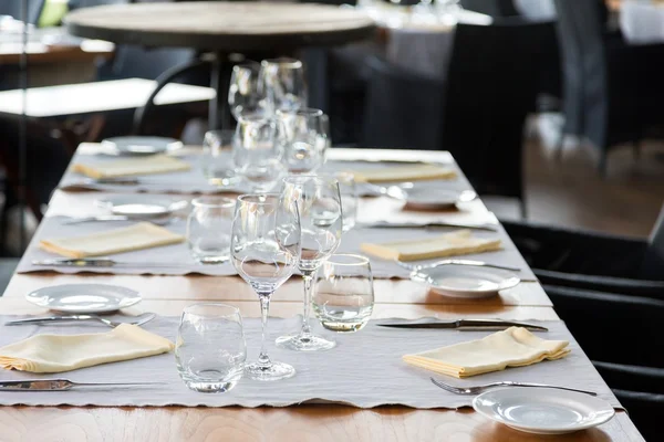 Elegant table set — Stock Photo, Image