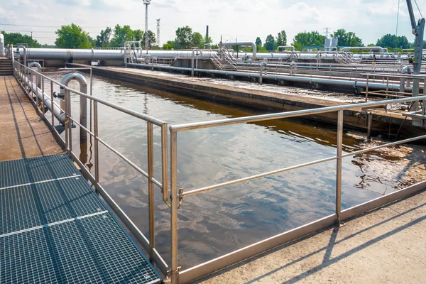 Water cleaning facility — Stock Photo, Image