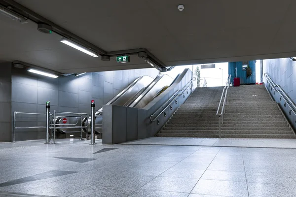 Modernes U-Bahn-Interieur — Stockfoto