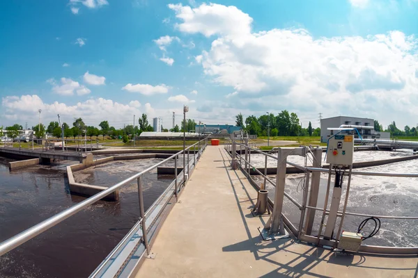 Instalaciones de limpieza de agua — Foto de Stock