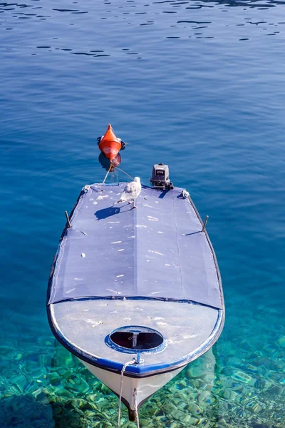 Paisaje con barcos y mar —  Fotos de Stock