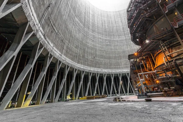 Wnętrze elektrowni termicznej — Zdjęcie stockowe