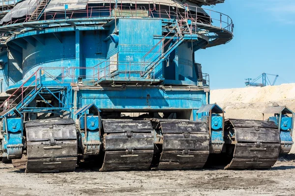 Bergbaumaschinen in der Mine — Stockfoto