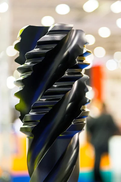 Power drill bit closeup — Stock Photo, Image