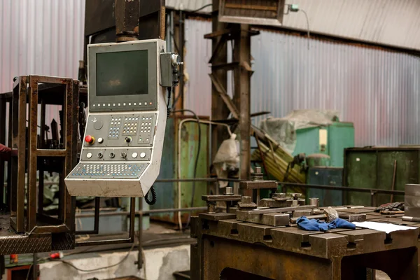 Sala de distribuição de electricidade na indústria metalúrgica — Fotografia de Stock