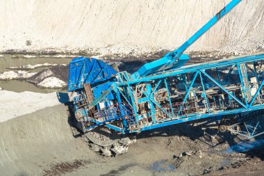 madendeki madencilik makine