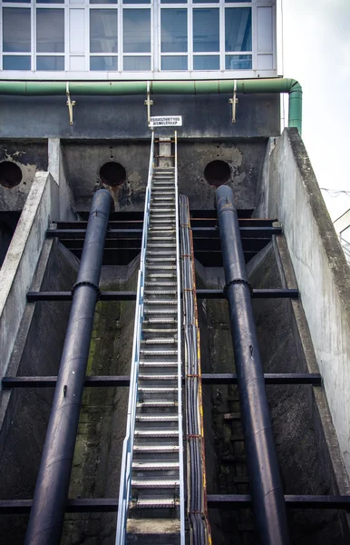 Deel van een water schoonmaken faciliteit — Stockfoto