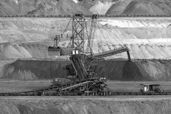 Bergbaumaschinen in der Mine — Stockfoto
